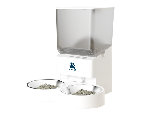 Automated Smart Pet Feeder Dual Bowl